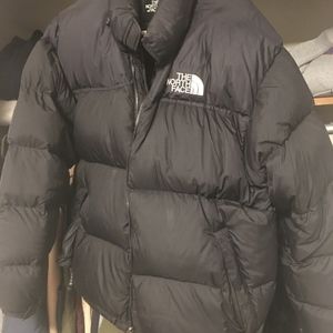North Face bubble puffer jacket
